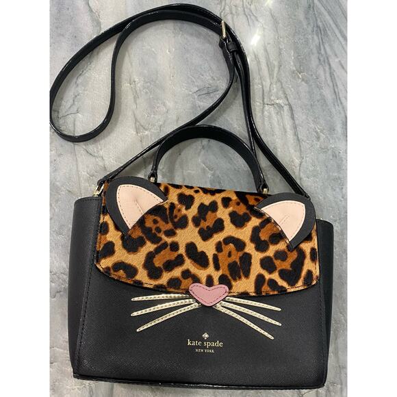 Kate Spade NY Run Wild Leopard Kerrie Crossbody